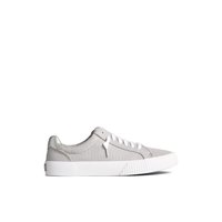 Main view of Grey Bermuda Metallic Sneaker Low Top Sneakers for women. 